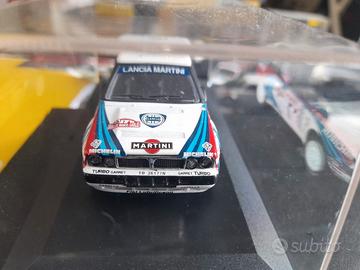lancia Delta Martini Modellino Scala 1/43