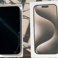 Iphone 15 pro 256gb titanium