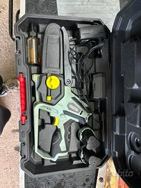 Motosega a batteria usata 1 volta