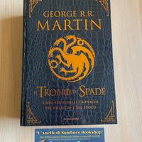 Il Trono di Spade libro terzo deluxe pelle drago