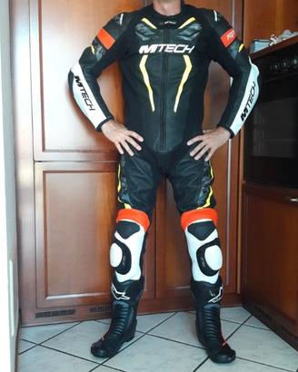 TUTA PELLE M TECH 48 PISTA 