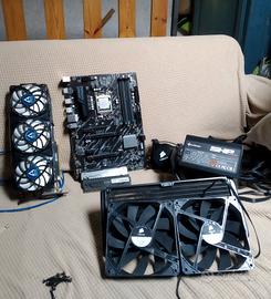 kit Mobo CPU/GPU /RAM 16gb/ intel 8700k/Gtx  1080