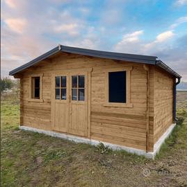 Casetta Da Giardino In Legno Massello