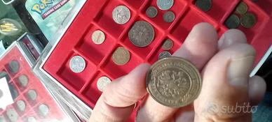 Collezione monete rame  estero