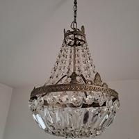 lampadario gocce impero old chandelier mongolfiera