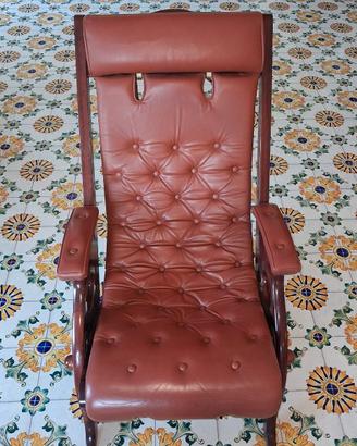 Poltrona pelle Old Marina Sovereign of the Seas