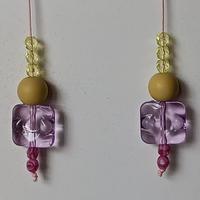 Orecchini handmade pietre e cristalli 