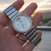 Orologio Seiko cronografo 7A48-5000 fasi lunari