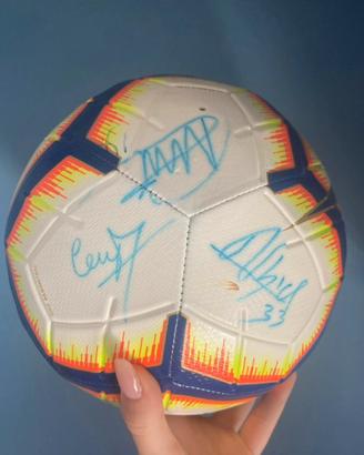 Pallone ufficiale Serie A autografato