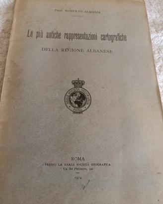 antiche rappresentazioni cartografiche  albanesii
