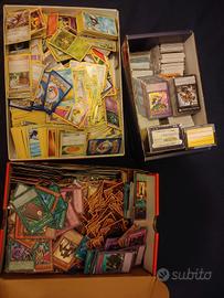 carte pokemon e yu gi oh 