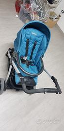 Trio Peg perego, basi isofix, casa, auto e borsa