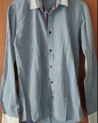 Camicia Xagon Man Uomo Tg M Turchese