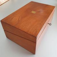 scrittoio inglese vittoriano dell' 800 - da viaggi