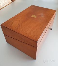 scrittoio inglese vittoriano dell' 800 - da viaggi