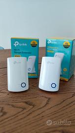 tp-link Wi-Fi range extender 300mbps 2 pezzi