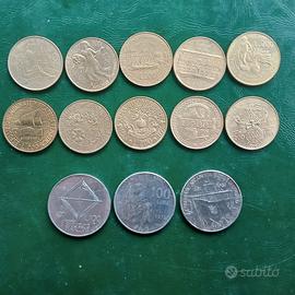 13 monete commemorative italiane a 3 euro