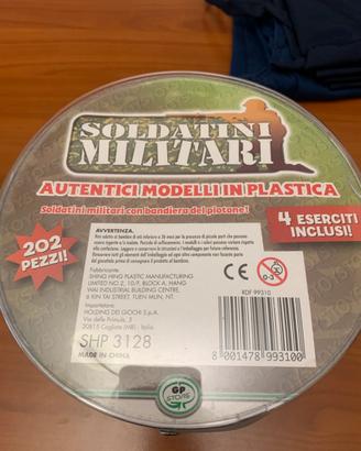 Soldatini militari plastica