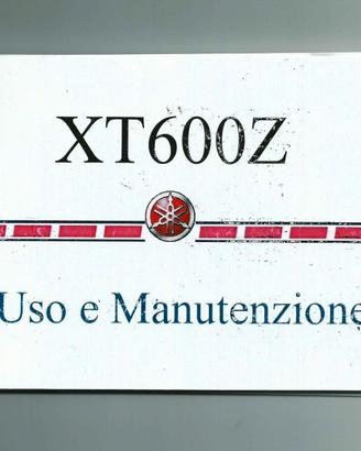DVD Libretto Uso Manutenzione Yamaha XT600 1VJ 3AJ