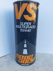 Per COLLEZIONISTI. Lattina Olio Fiat VS