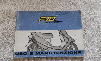 Manuale d'uso e manutenzione Malaguti F10