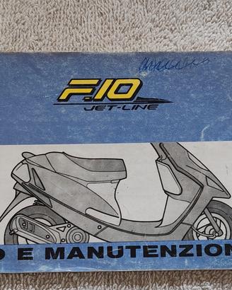 Manuale d'uso e manutenzione Malaguti F10