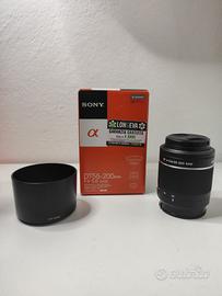 Ottiche Sony A-Mount: 17-50 f/2.8 + 55-200 f4-5.6