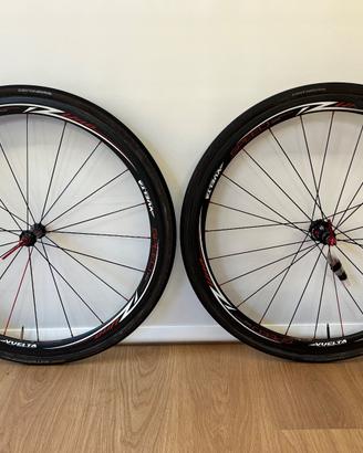 Ruote Vuelta Speed Carbon 40 tubolari Shimano 11v.