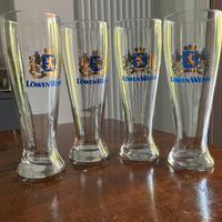 4 Bicchieri birra cl 50 Lowen Weisse