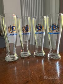 4 Bicchieri birra cl 50 Lowen Weisse