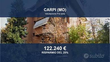 Immobile in asta di 124 m² con box auto a Carpi