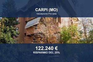 Immobile in asta di 124 m² con box auto a Carpi