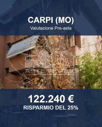 Immobile in asta di 124 m² con box auto a Carpi
