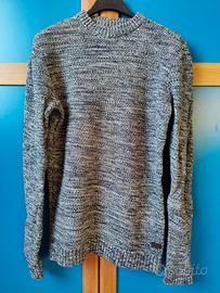 Maglione pullover Produkt blu bianco