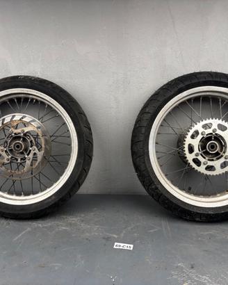 COPPIA CERCHI MOTARD 17 GAS GAS MC 50 2002-2005