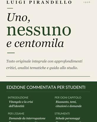 UNO, NESSUNO E CENTOMILA

