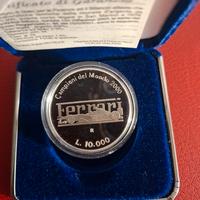 San Marino 10.000 Lire argento 2001 Ferrari