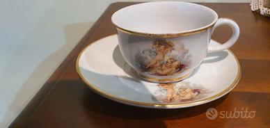 Tazza e piattino Bavaria Gnuttinox