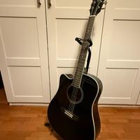 Chitarra HarleyBenton per mancini + stand supporto