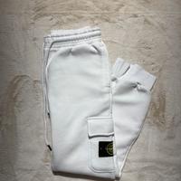 Pantaloni Stone Island Bianchi Cargo - Taglia M