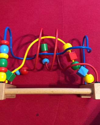 Goki cornice con perline + Omaggio altro gioco