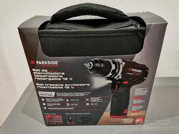 Kit Trapano Avvitatore Parkside Performance 12V +
