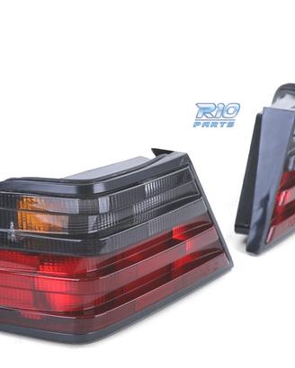 FANALI MERCEDES W124 85-93 ROSSO NERO