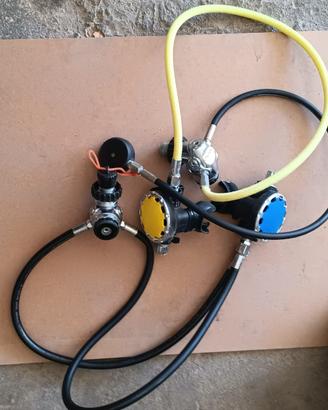 SET COMPLETO SUB MARES / AQUALUNG / SEAC