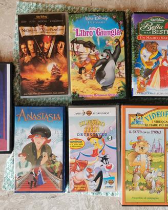 cassette vhs vari titoli