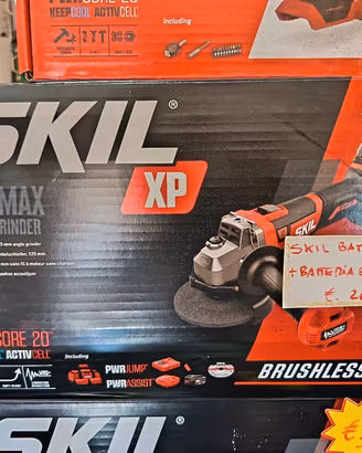 SMERIGLIATRICE ANGOLARE SKIL XP 20V BRUSHLESS