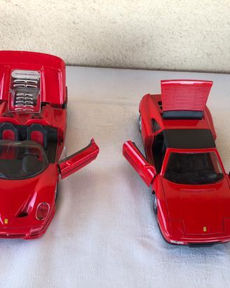 Due Ferrari 1:24 /Ferrari F50/Ferrari 348