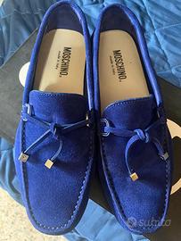 Mocassino Moschino Blu