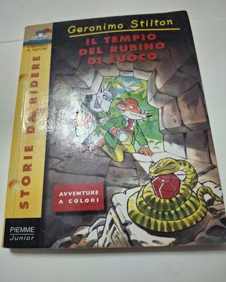 Geronimo Stilton "Il tempio del rubino di fuoco"