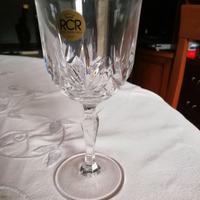 bicchieri vintage in cristallo